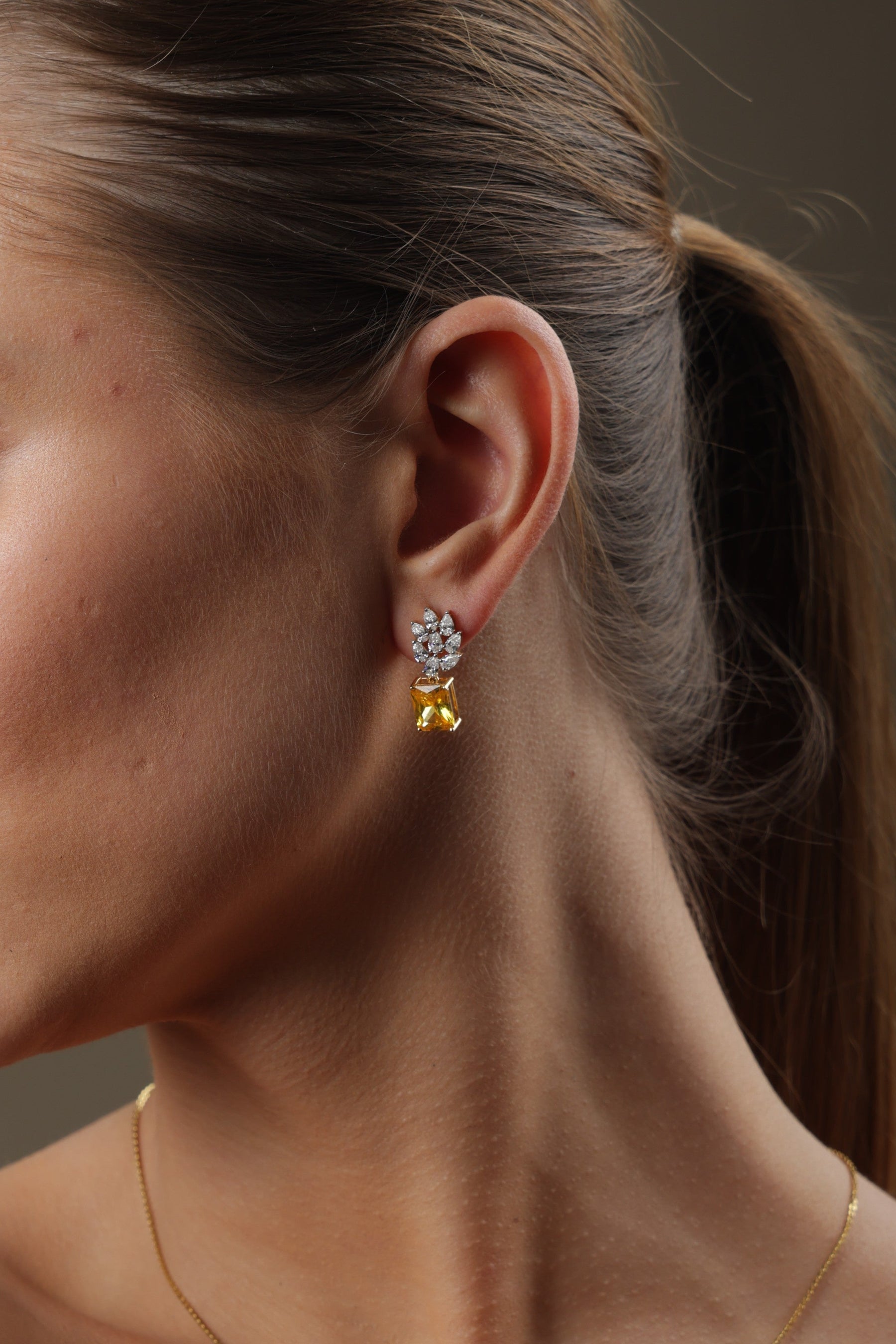 Solara Diamond & Gemstone Earrings
