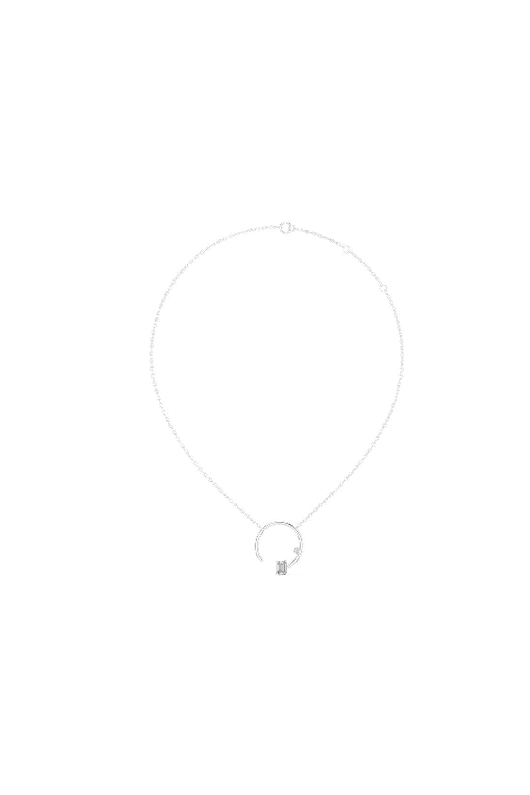 Celina Teardrop Diamond Pendant