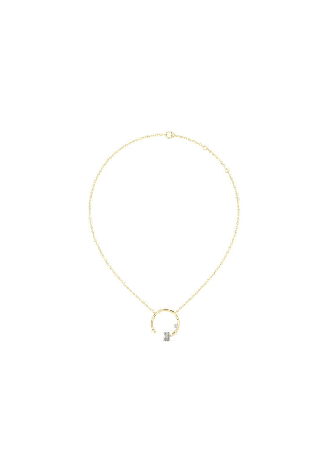 Celina Teardrop Diamond Pendant
