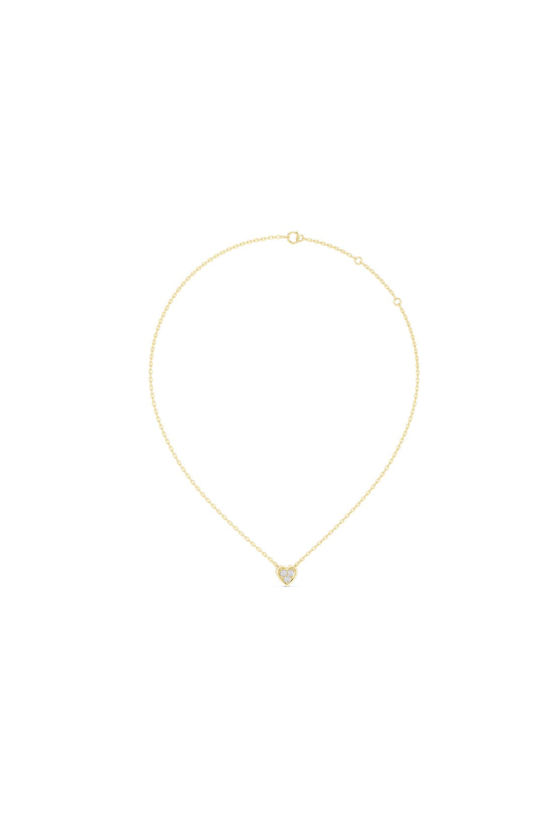 Fleur Heart Pendant