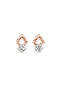 Bellrose Pave Diamond Earrings