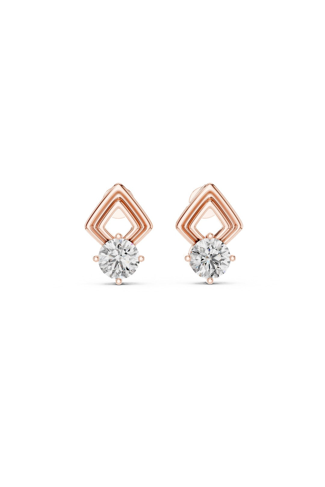 Bellrose Pave Diamond Earrings