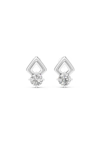Bellrose Pave Diamond Earrings