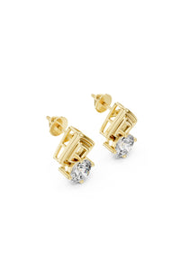 Bellrose Pave Diamond Earrings