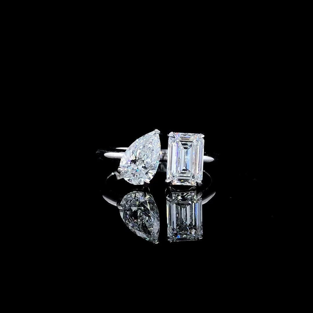 Dualis Toi et Moi Ring