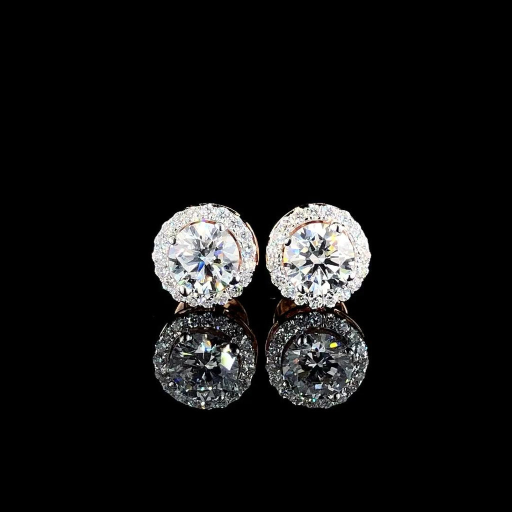 Aurora Halo Studs