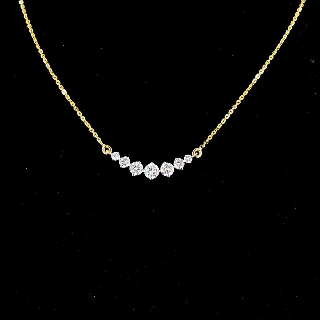 Luminara Seven-Stone Diamond Pendant