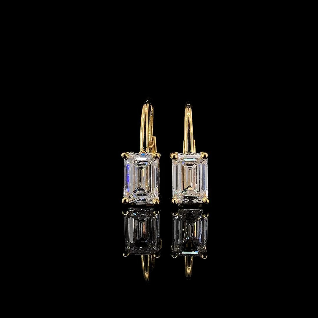 Sienna Hoop Diamond Earrings