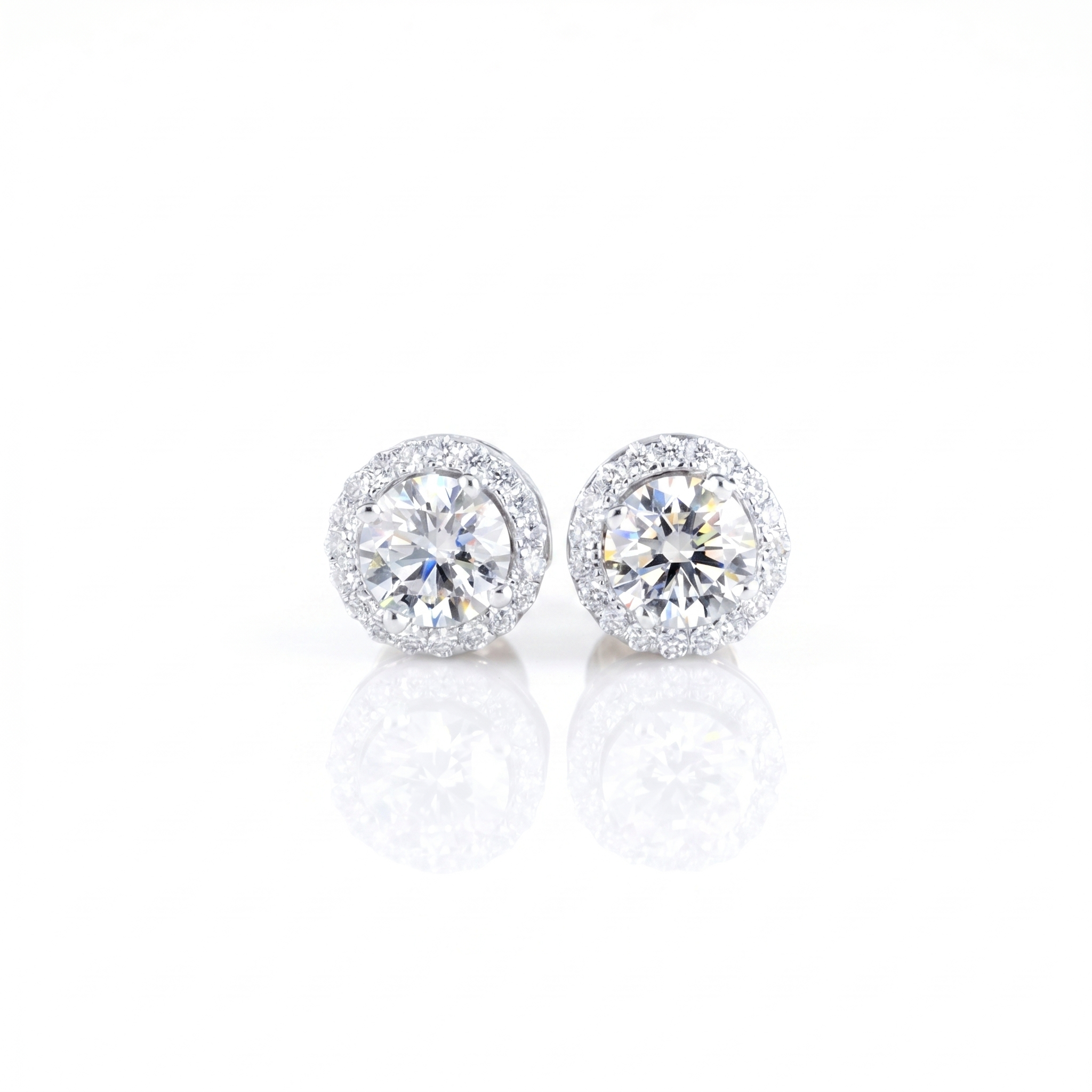 Aurora Halo Studs