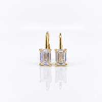 Sienna Hoop Diamond Earrings