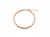 Golden Twist Bracelet