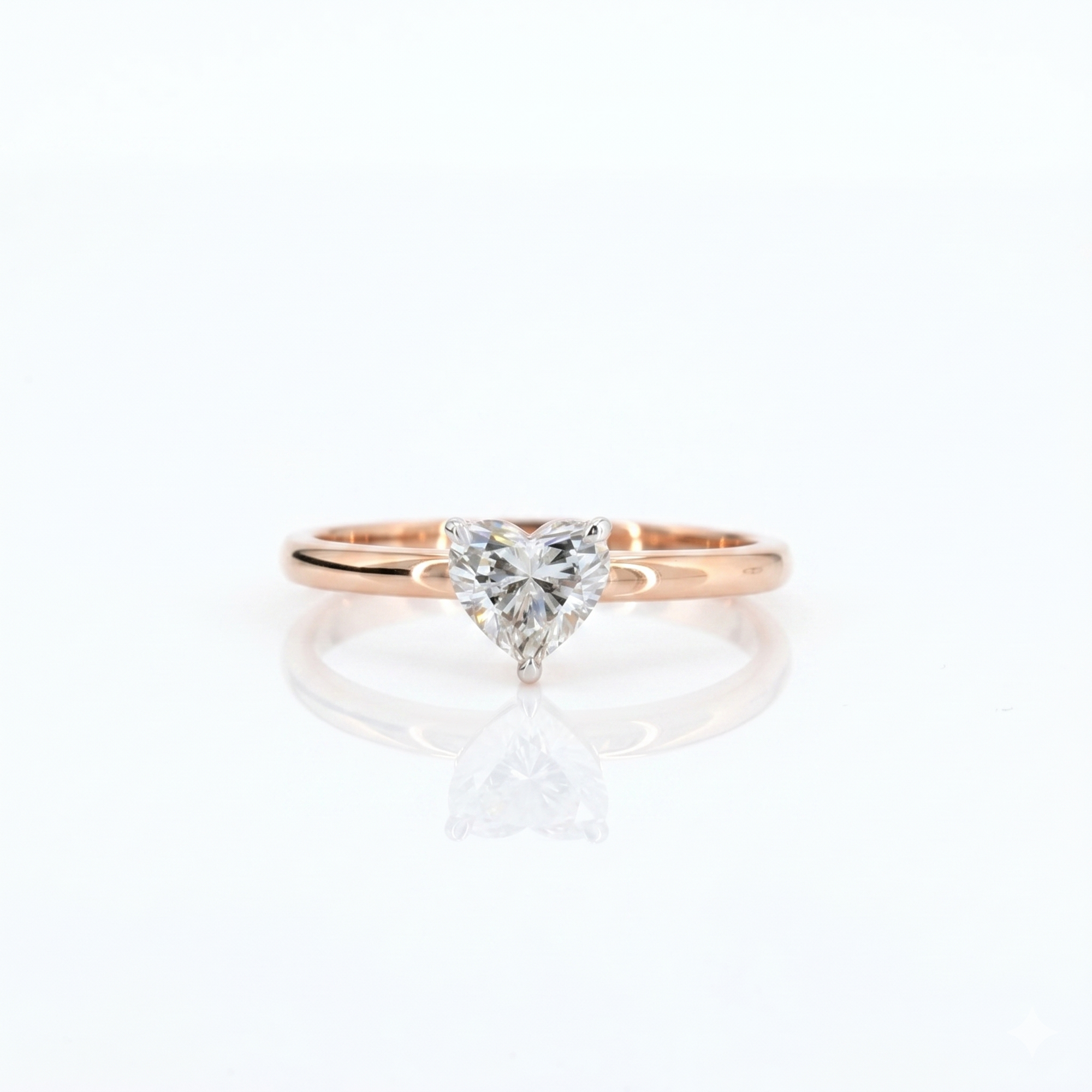 Amour Solitaire Ring