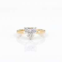 Amour Solitaire Ring