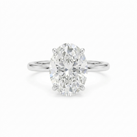 Orelia Oval Solitaire Ring