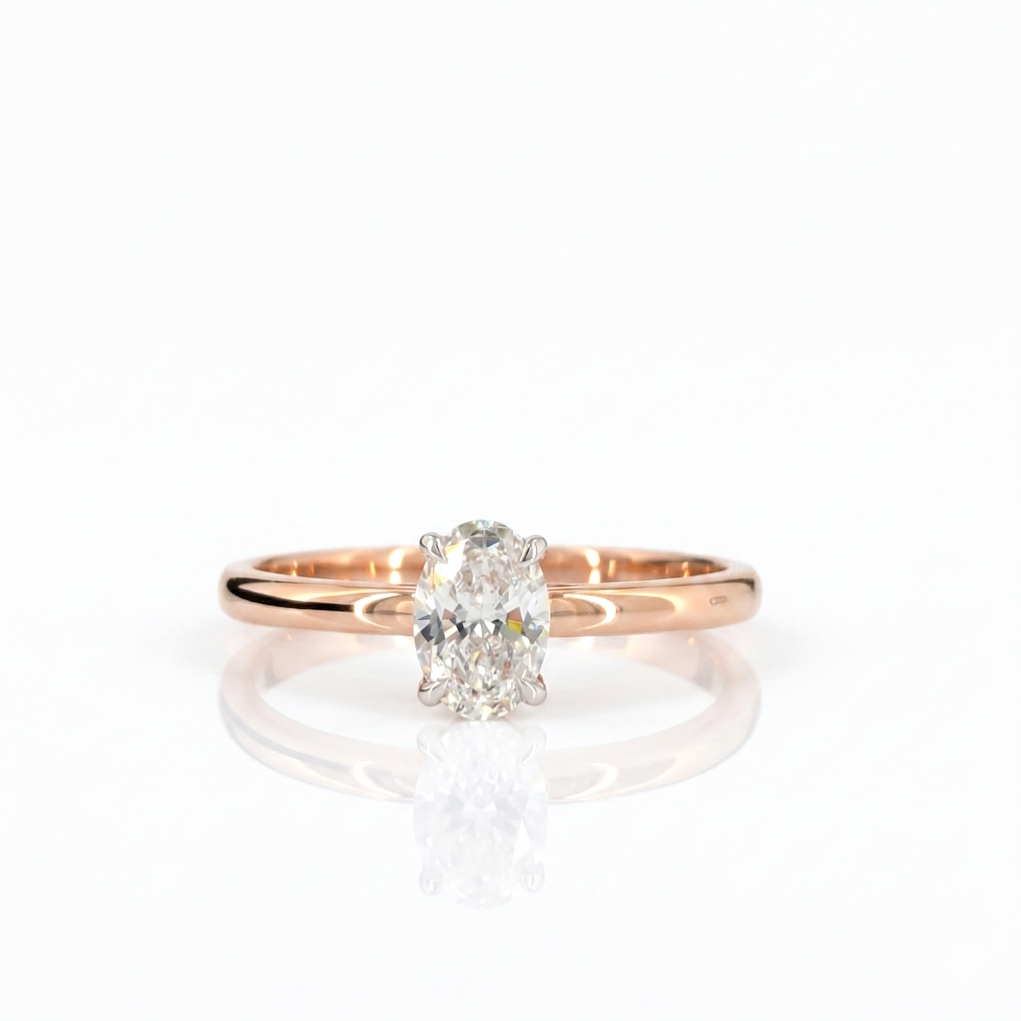 Luna Solitaire Ring
