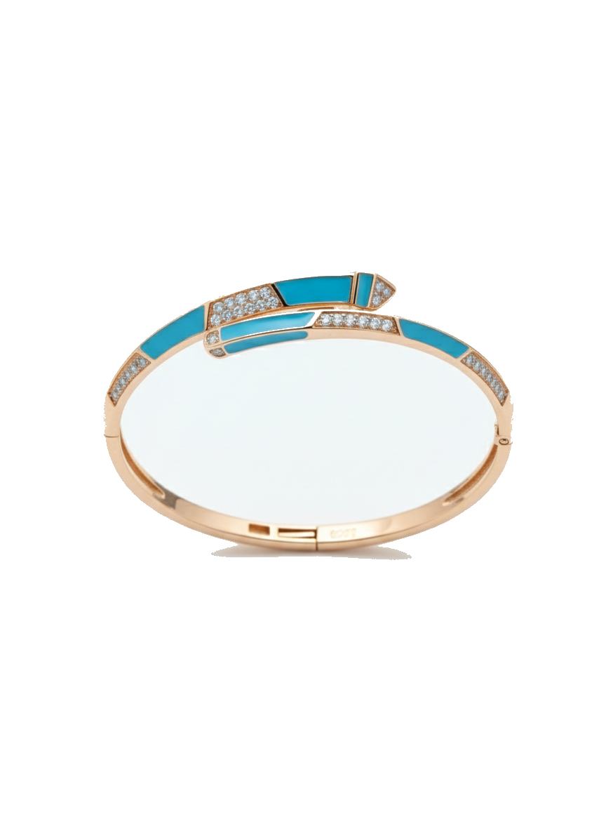 Turquoise Segment Bangle