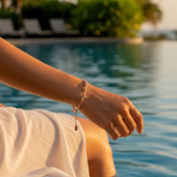 Golden Twist Bracelet