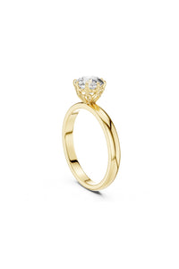 Ophelia Radiant Solitaire Ring