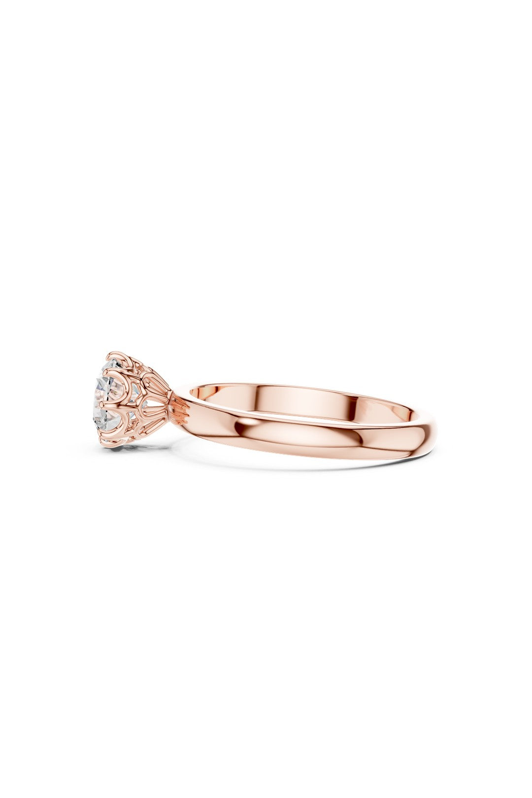 Ophelia Radiant Solitaire Ring