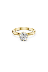 Ophelia Radiant Solitaire Ring