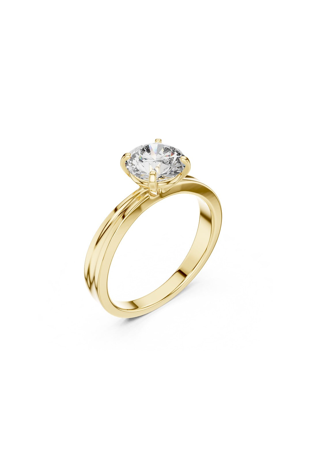 Isadora Petite Solitaire Ring