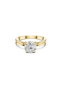 Isadora Petite Solitaire Ring