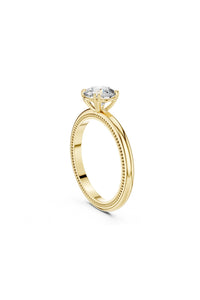 Isolde Trellis Solitaire Ring