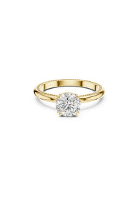 Isolde Trellis Solitaire Ring