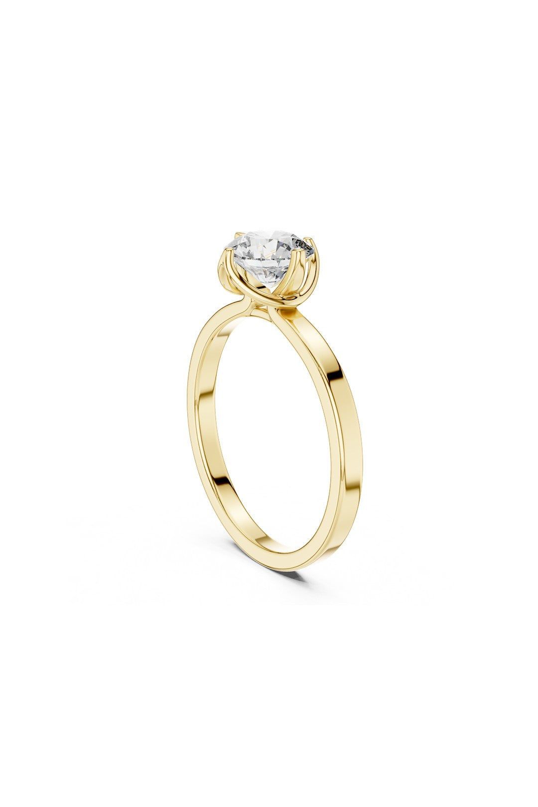 Juliette Tapered Solitaire Ring