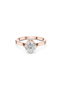 Juliette Tapered Solitaire Ring
