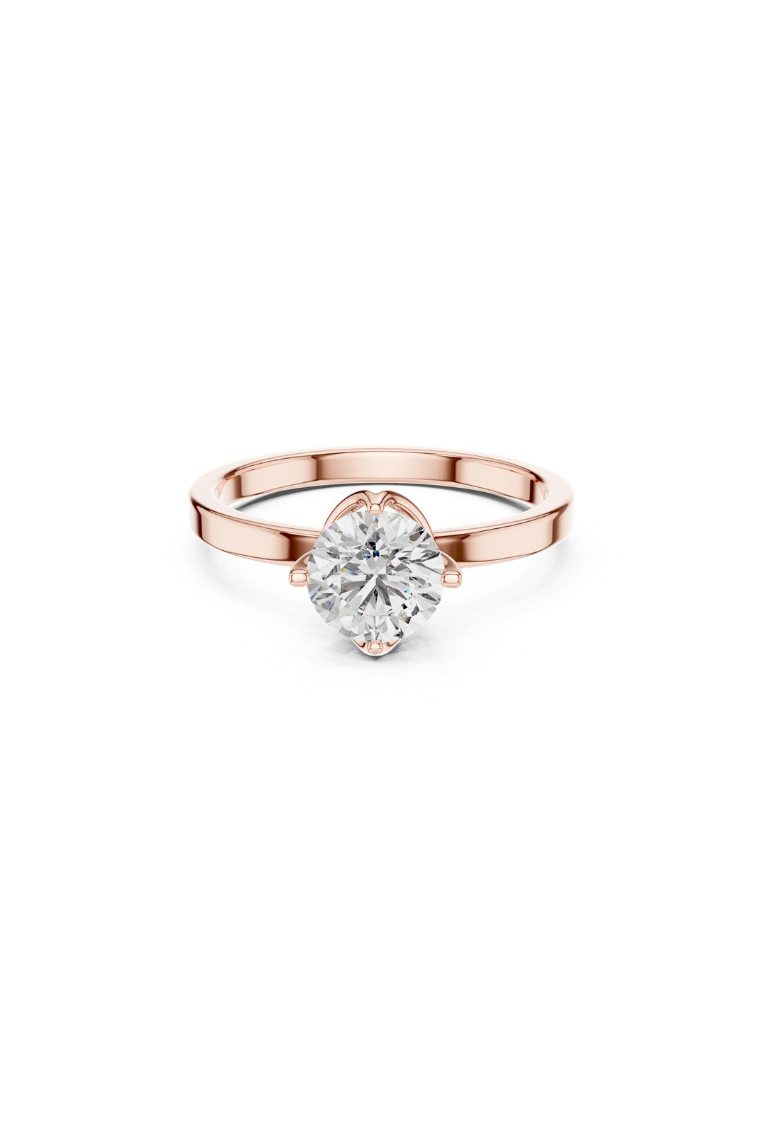 Juliette Tapered Solitaire Ring