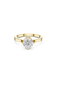 Juliette Tapered Solitaire Ring