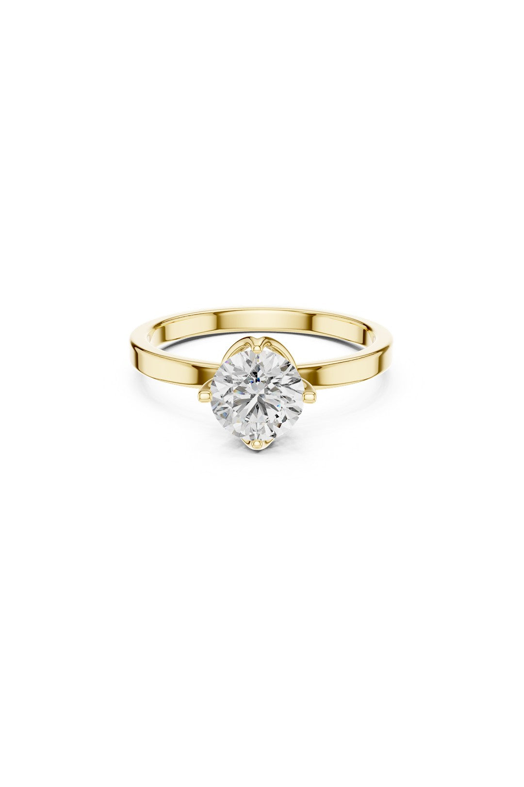 Juliette Tapered Solitaire Ring