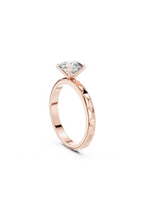 Lysandra Crown Solitaire Ring