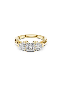 Dahlia Brilliant Ring