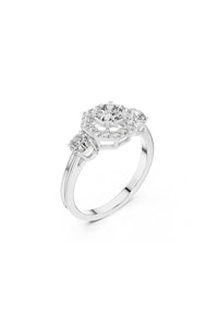 Fiorella Diamond Solitaire Ring