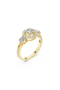 Fiorella Diamond Solitaire Ring