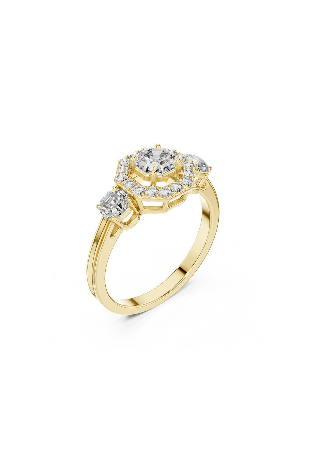 Fiorella Diamond Solitaire Ring
