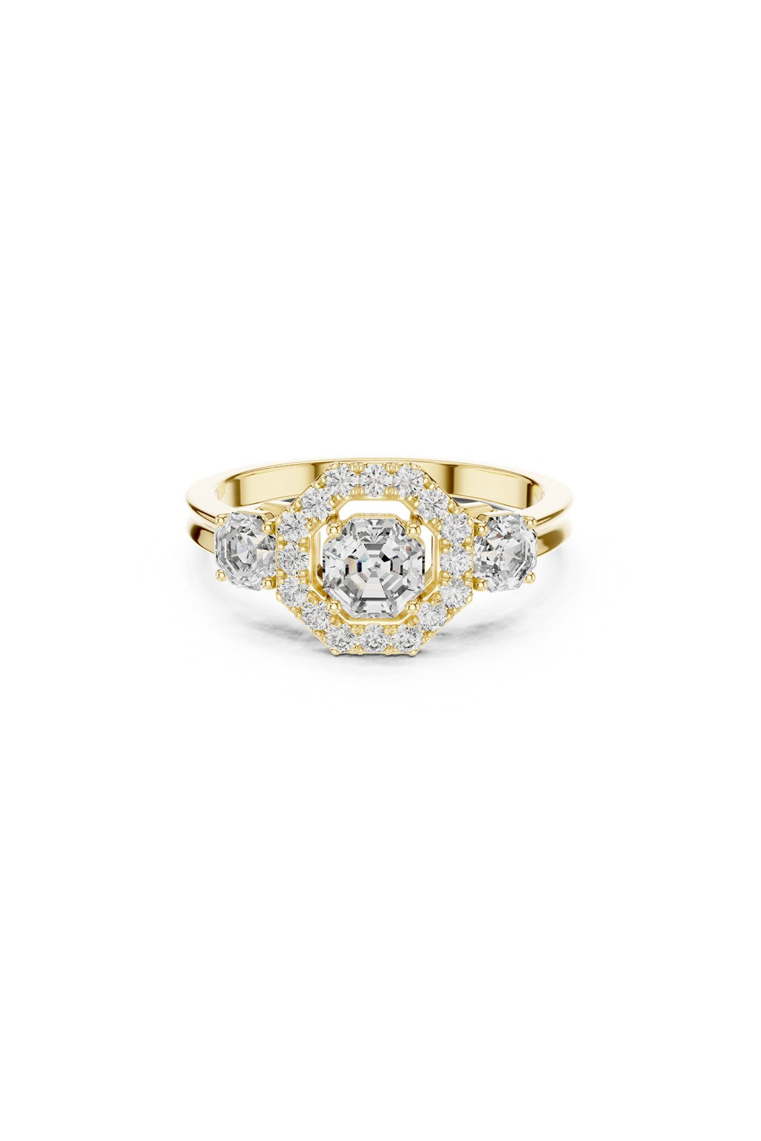 Fiorella Diamond Solitaire Ring