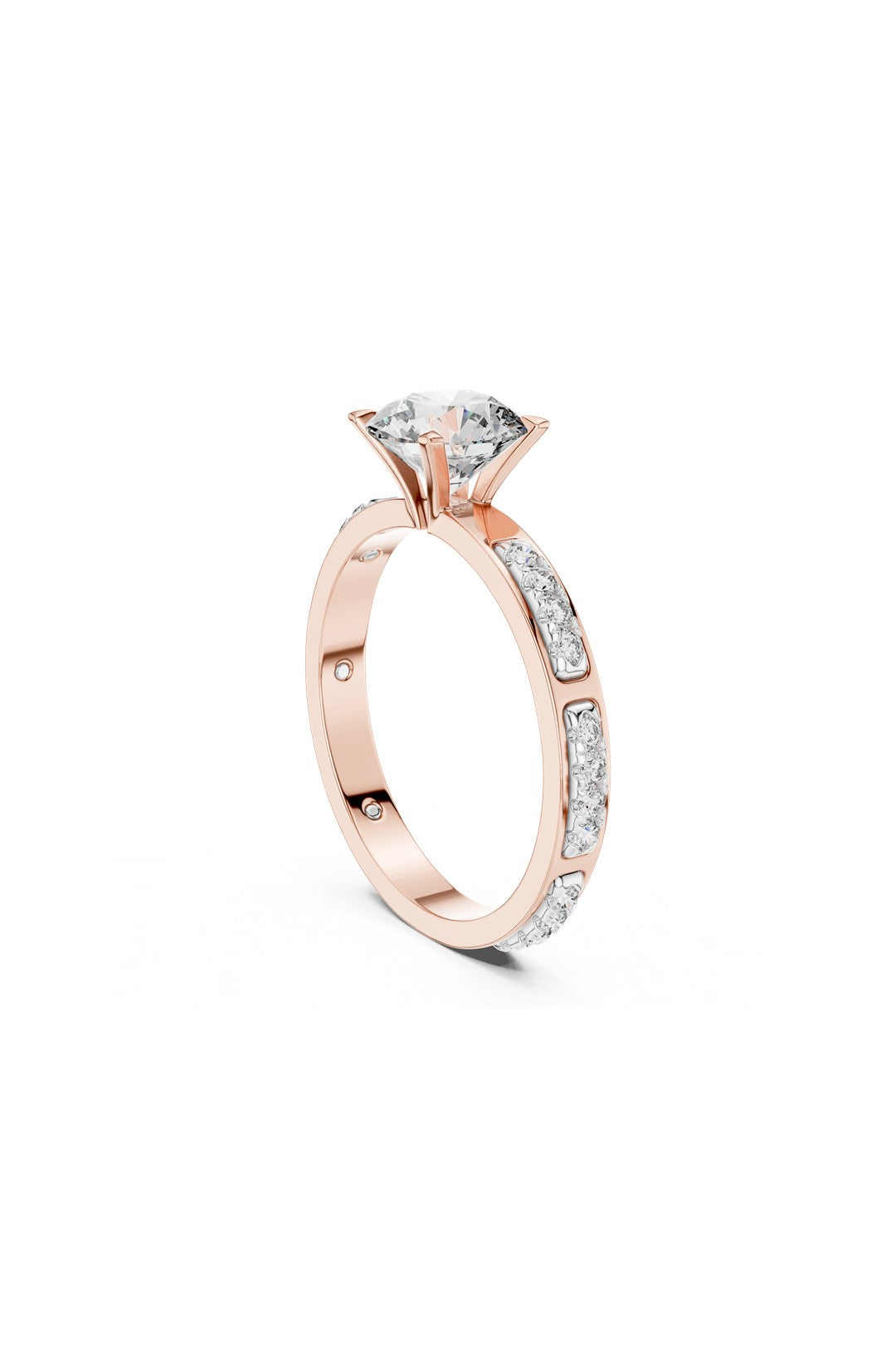 Minerva Petite Halo Ring