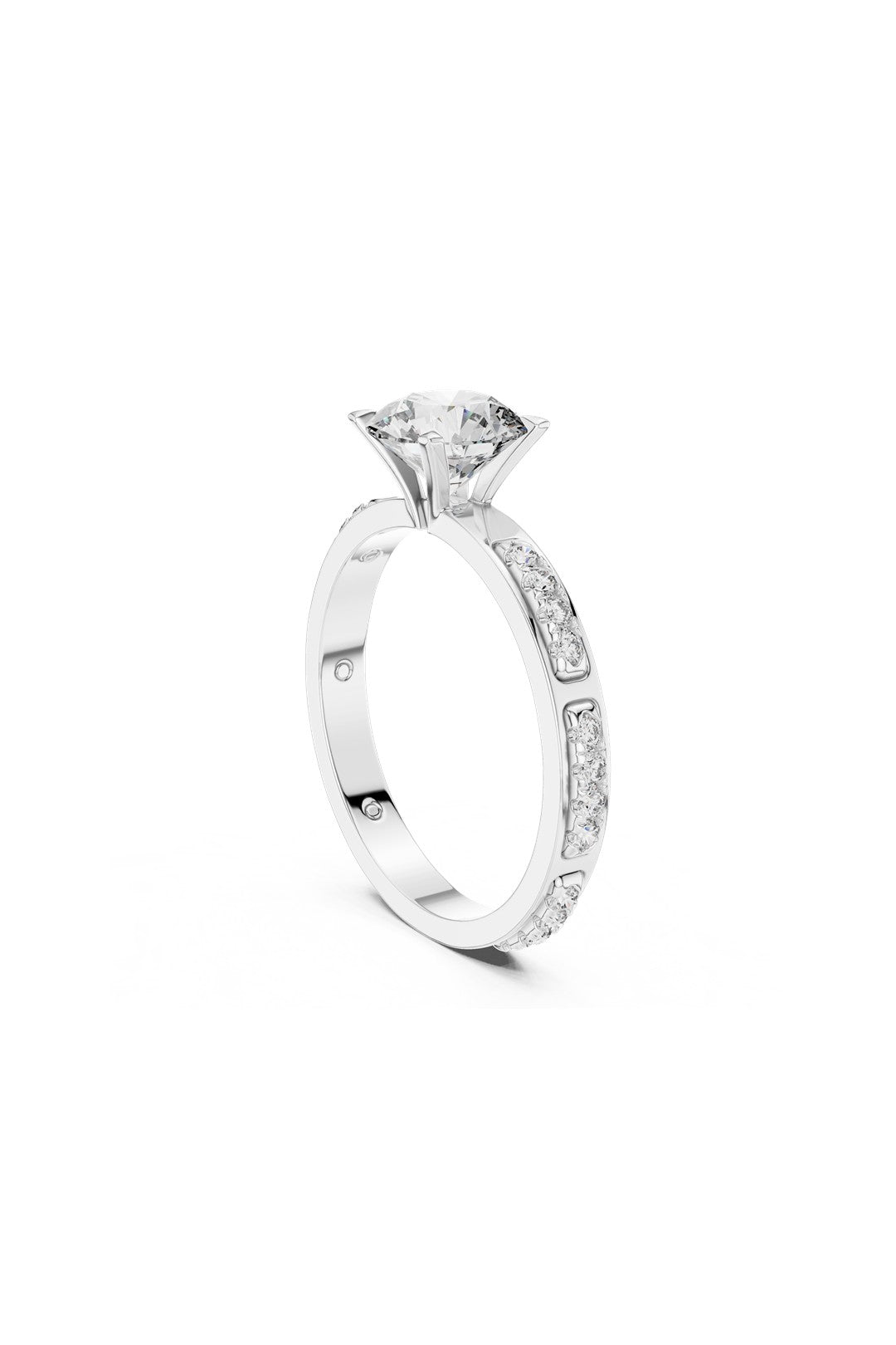 Minerva Petite Halo Ring