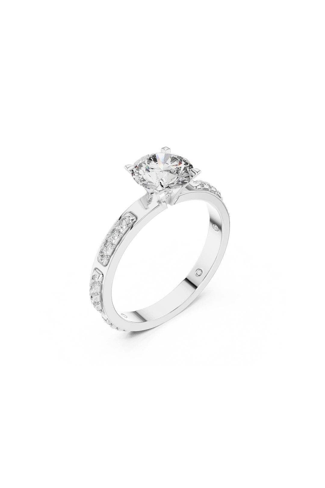 Minerva Petite Halo Ring