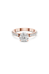 Minerva Petite Halo Ring