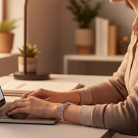 Sapphire Line Bangle