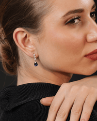 Trinity Diamond & Gemstone Earrings