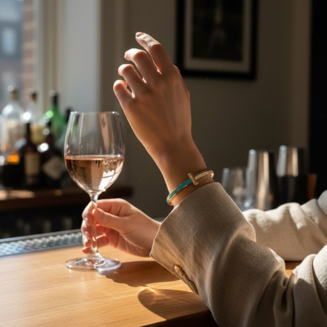 Turquoise Axis Bangle