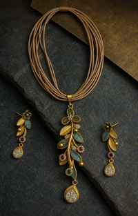 Botanical Cascade Pendant Set