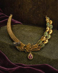 Sage Wing Collar Necklace Set