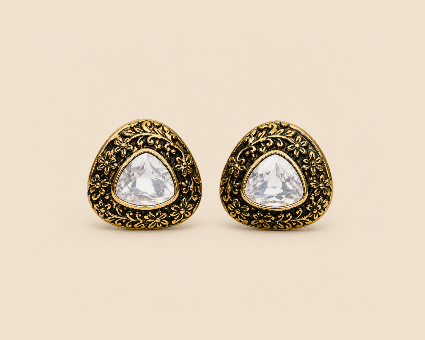Ziya Trillion Filigree Studs