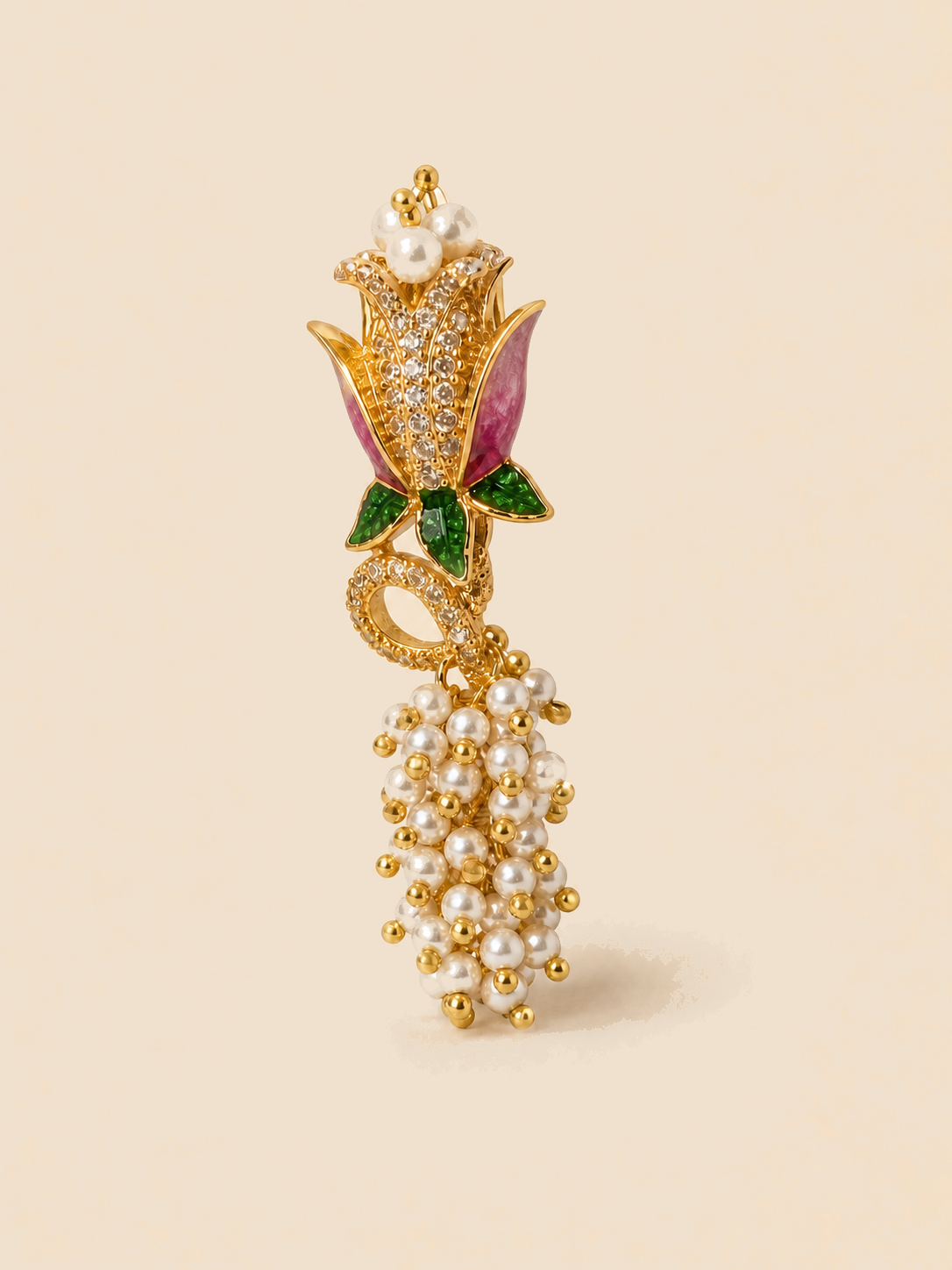 Gulnaar Pearl Cascade Earrings